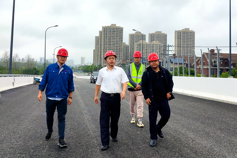公司黨委書記、董事長(zhǎng)錢申春調(diào)研西二環(huán)項(xiàng)目建設(shè)推進(jìn)工作2